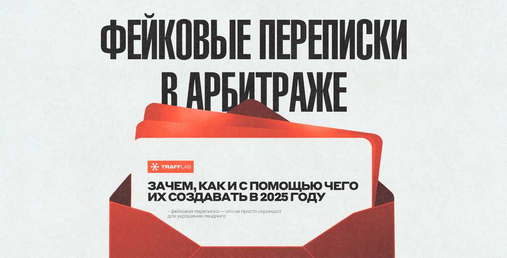 Фейковые переписки в арбитраже: зачем, как и с помощью чего их создавать в 2025 году